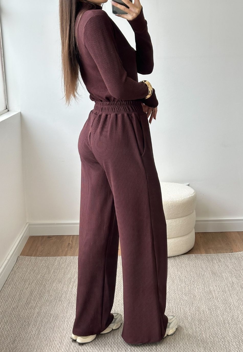 Conjunto Anarruga Comfy Inverno Café