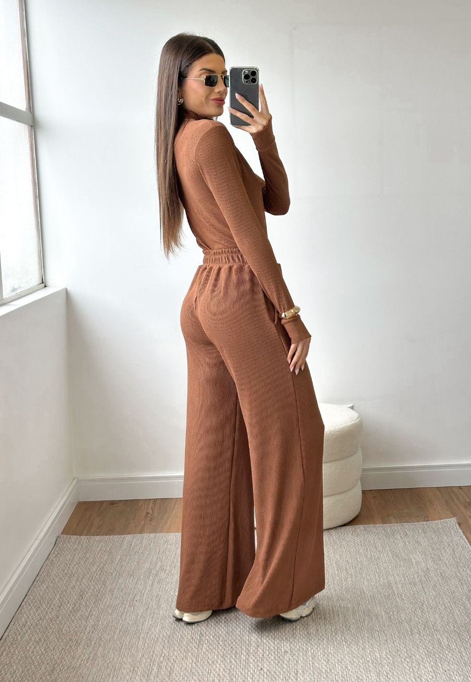 Conjunto Anarruga Comfy Inverno Marrom