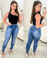 CALÇA JEANS SKINNY ARIANE