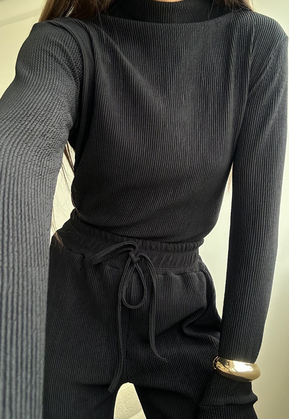 Conjunto Anarruga Comfy Inverno Preto